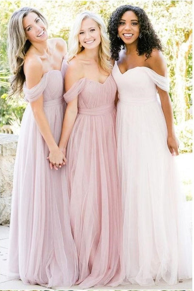 Lana Blush Pink Bridesmaid Dresses by Dressology