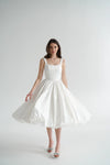 exquisite-midi-wedding-dress-with-double-straps