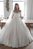 lace-tulle-bridal-gown-with-off-the-shoulder-sleeves