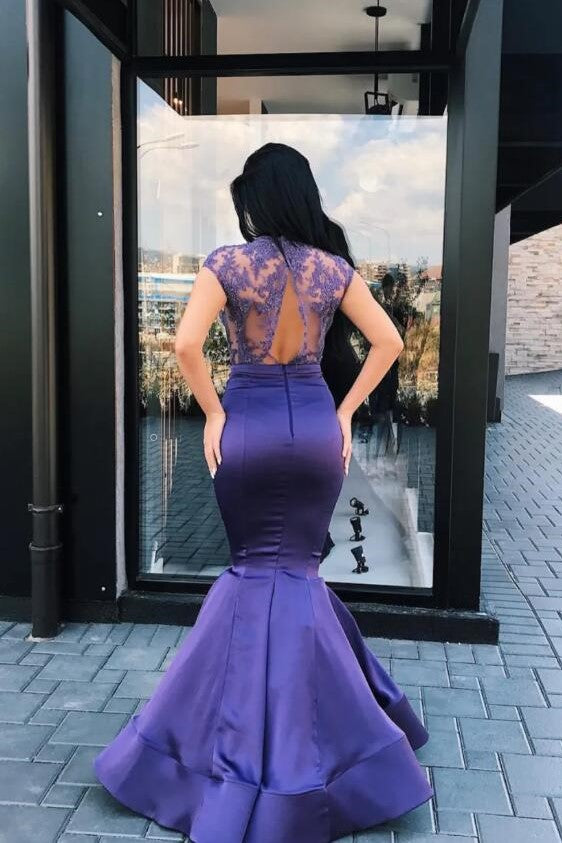 purple-mermaid-prom-dresses-with-sheer-lace-bodice-1