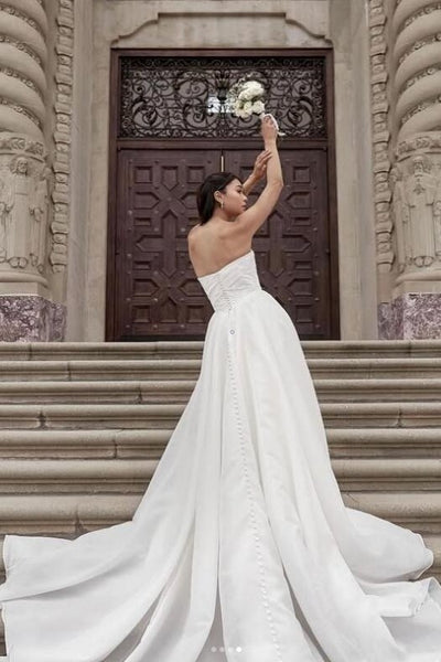 ruching-strapless-wedding-gown-with-side-split-1