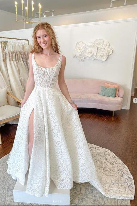 Ruching Sweetheart Wedding Dresses with Removable Train