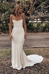 chic-boho-wedding-dress-2020-ruching-neckline-1