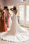 fit-flare-long-train-wedding-dress-v-neckline