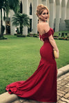 fold-off-the-shoulder-sexy-burgundy-formal-dress-with-slit-side