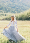 illusion-neckline-lace-outdoor-wedding-dresses-with-dusty-blue-skirt-1