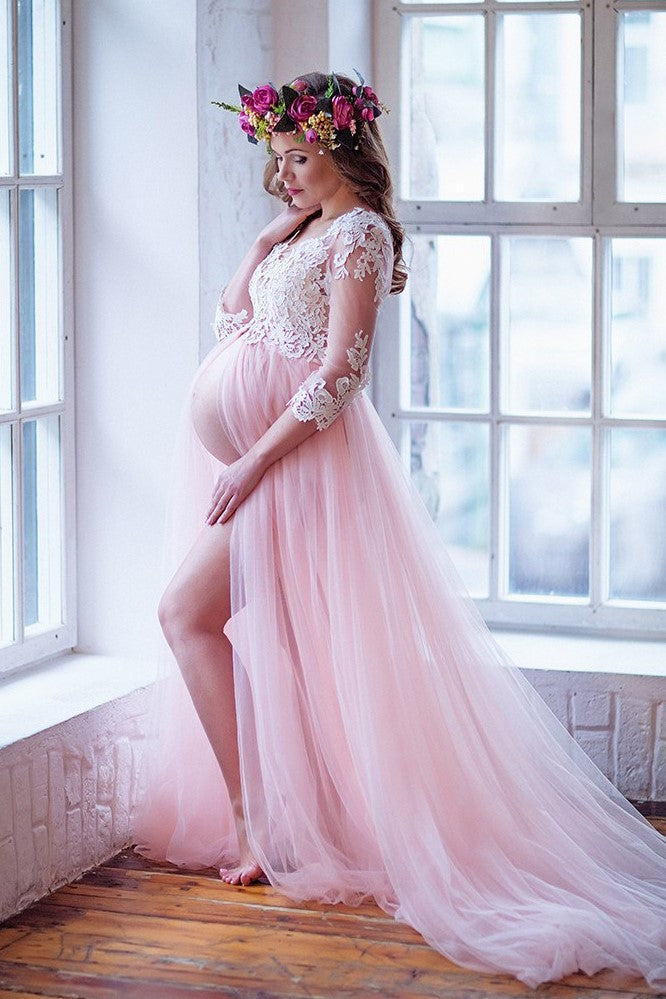 https://www.loveangeldress.com/cdn/shop/products/lace-sleeves-maternity-prom-dresses-with-tulle-skirt_1024x1024.jpg?v=1571869723