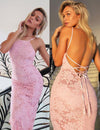 open-back-pink-lace-mermaid-evening-prom-dresses-1