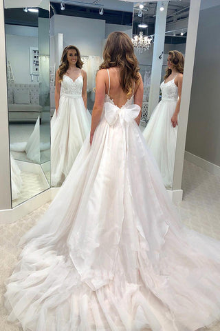 Flower Lace Short Wedding Dress with Organza Skirt – loveangeldress